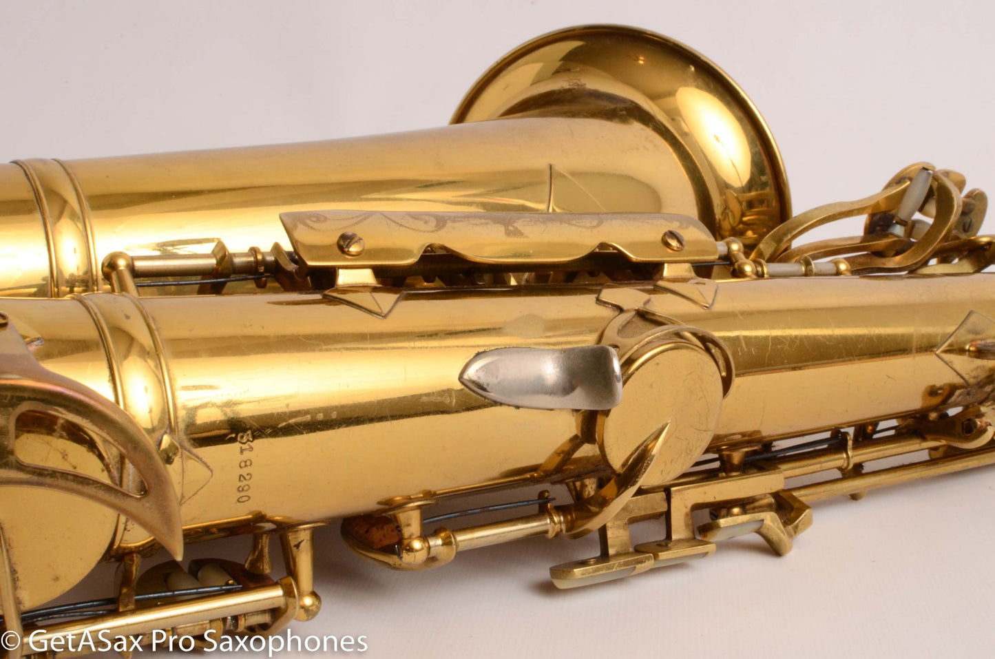 King Super 20 Alto Series II Full Pearls Original Lacquer Old Pads 318290