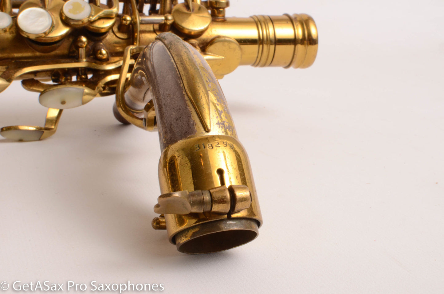 King Super 20 Alto Series II Full Pearls Original Lacquer Old Pads 318290