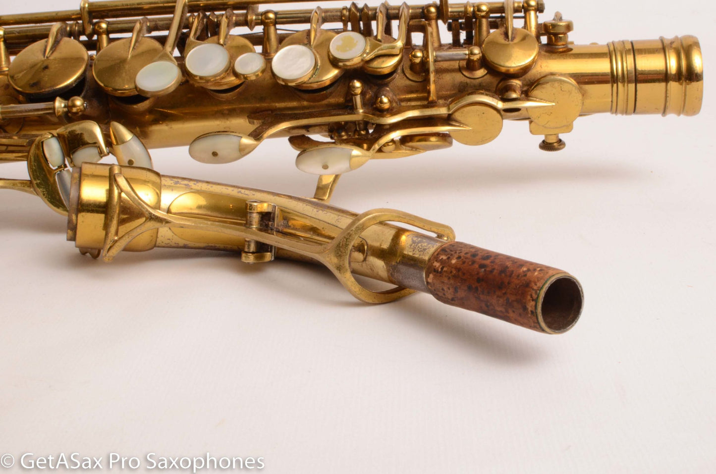 King Super 20 Alto Series II Full Pearls Original Lacquer Old Pads 318290