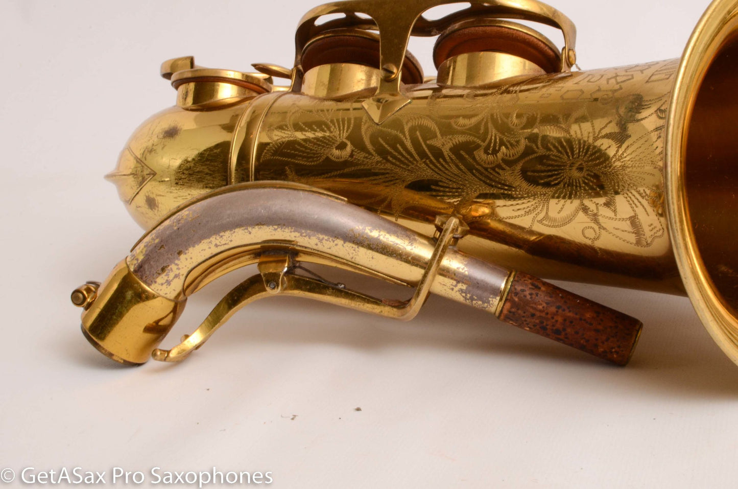 King Super 20 Alto Series II Full Pearls Original Lacquer Old Pads 318290