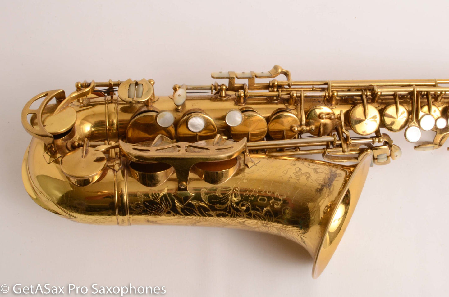 King Super 20 Alto Series II Full Pearls Original Lacquer Old Pads 318290