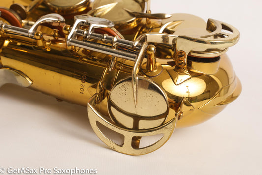 King Super 20 Alto Saxophone Original Lacquer Excellent Condition Good Pads 402601