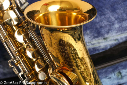 King Super 20 Alto Saxophone Original Lacquer Excellent Condition Good Pads 402601