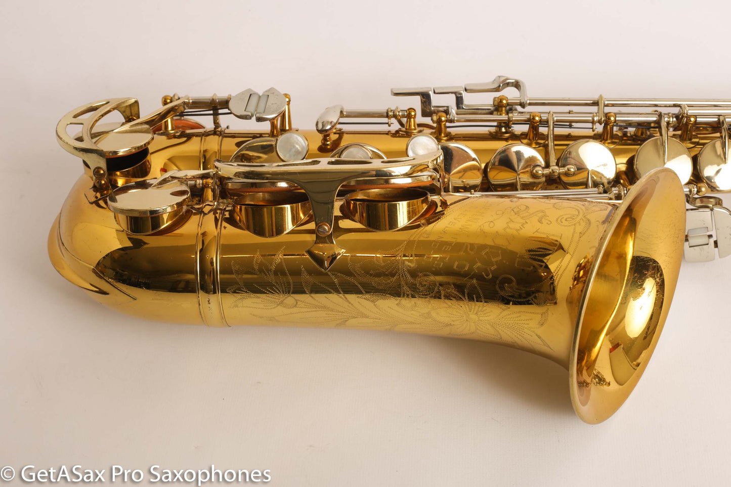 King Super 20 Alto Saxophone Original Lacquer Excellent Condition Good Pads 402601
