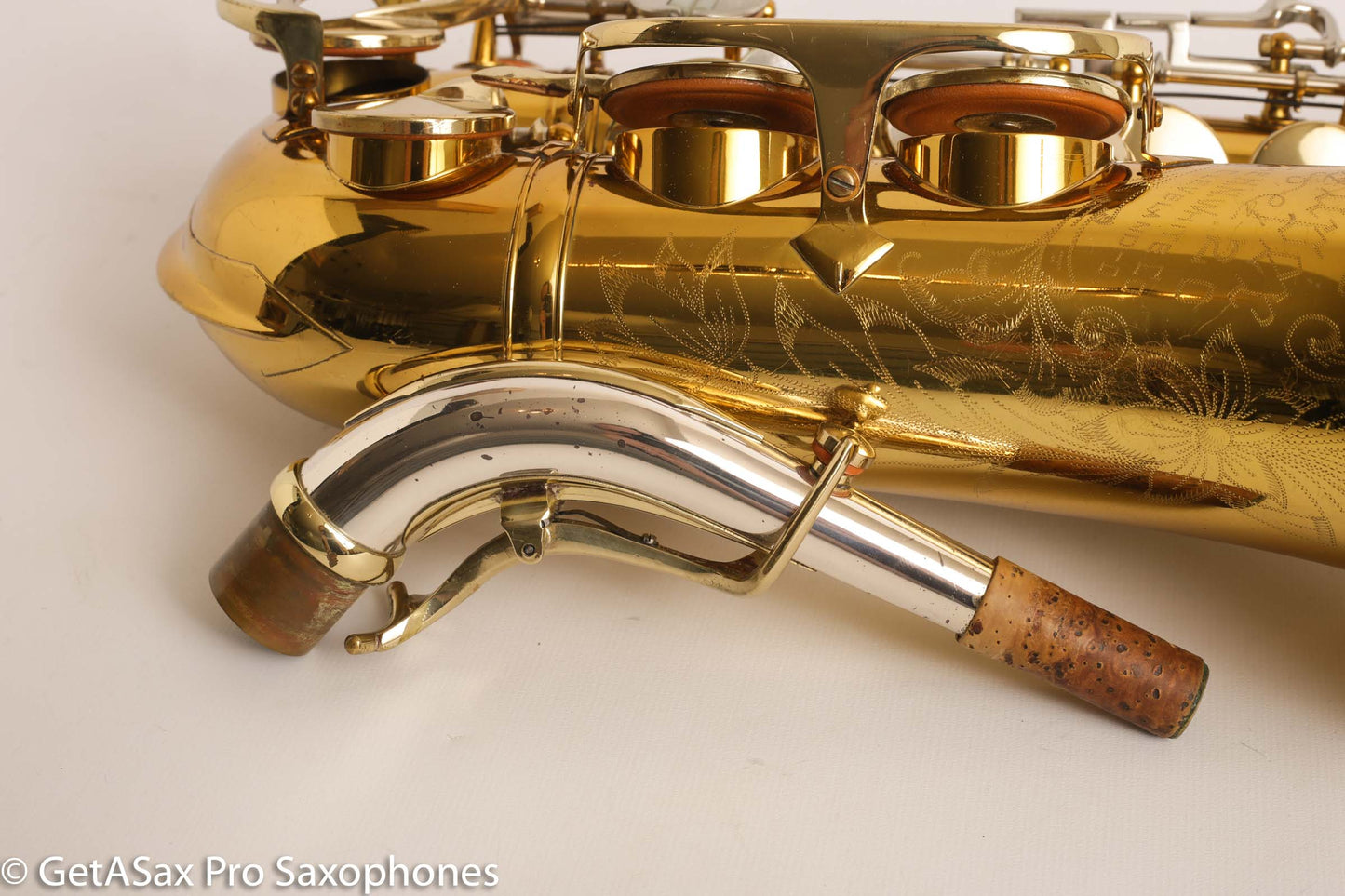 King Super 20 Alto Saxophone Original Lacquer Excellent Condition Good Pads 402601