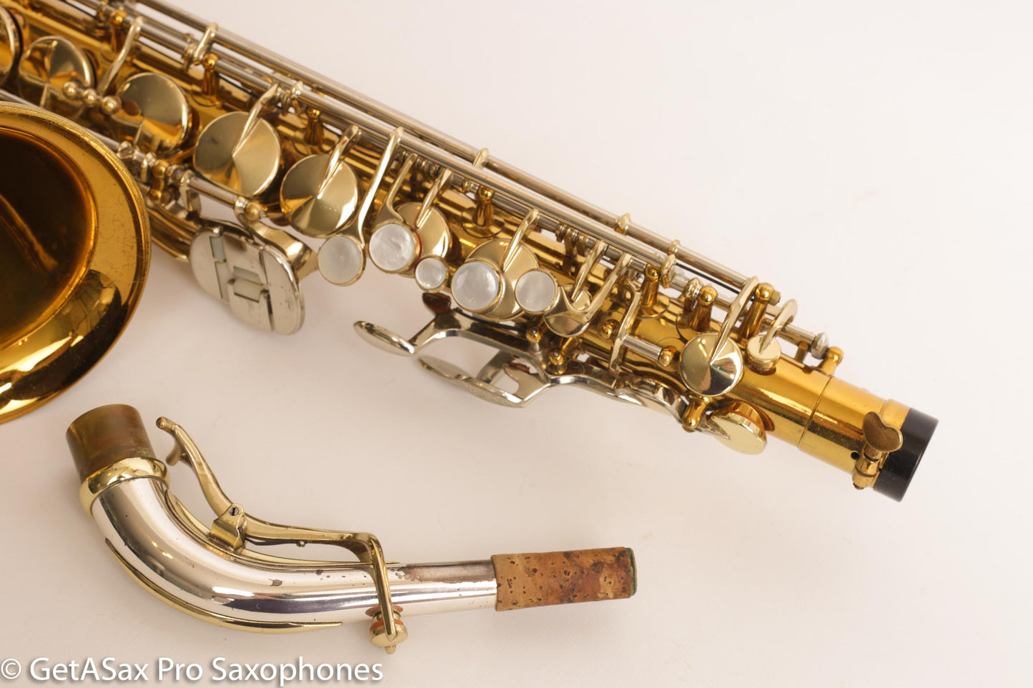 King Super 20 Alto Saxophone Original Lacquer Excellent Condition Good Pads 402601