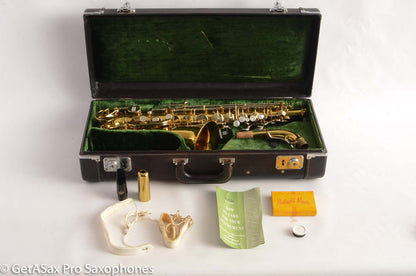 King Super 20 Alto 477xxx Excellent Original Condition Brass Neck Eastlake Great Deal!