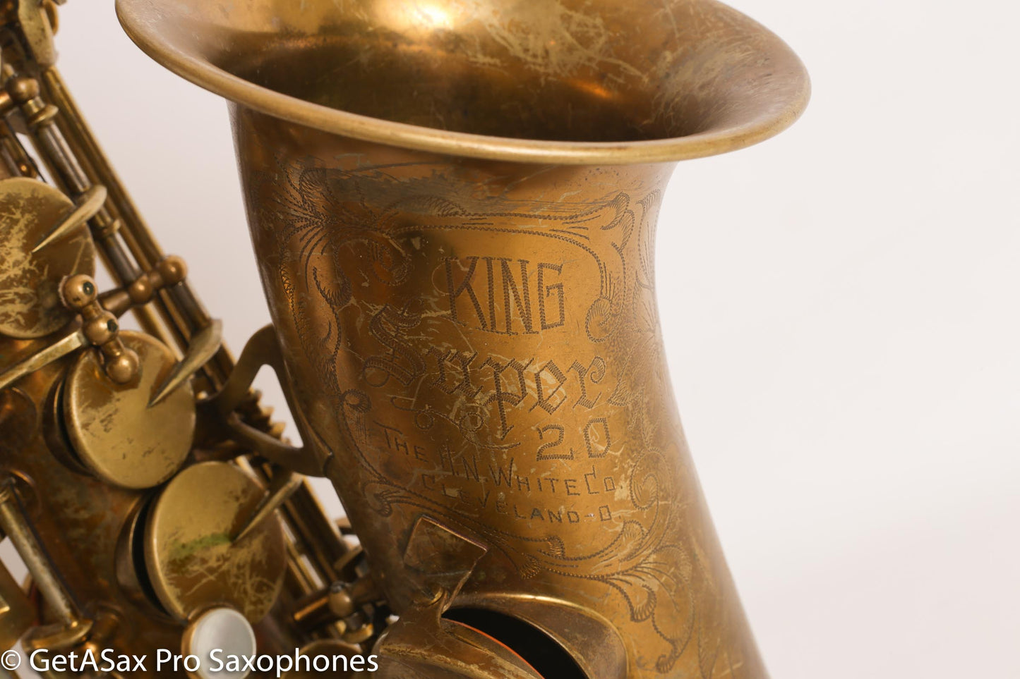 King Super 20 Alto Full Pearls Original Lacquer 303405