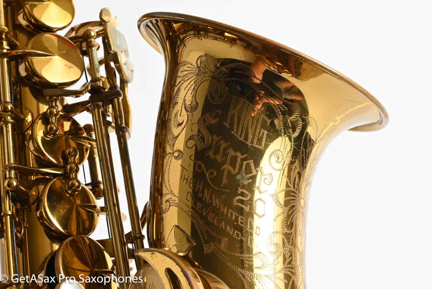 King Super 20 Alto Full Pearls Series II 1951 Original Lacquer Great Deal 318439