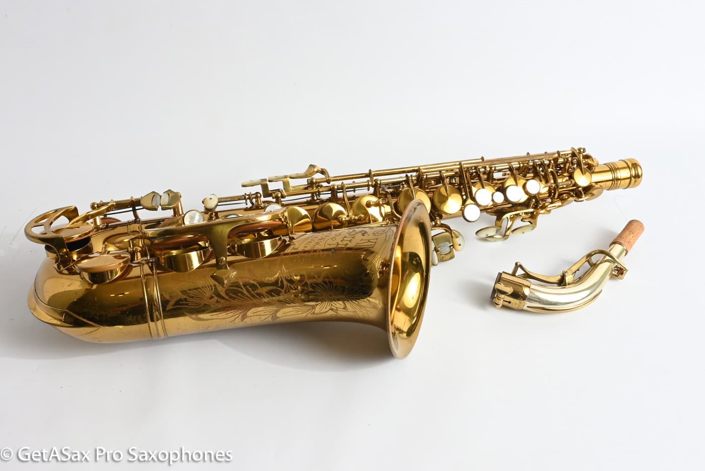 King Super 20 Alto Full Pearls Series II 1951 Original Lacquer Great Deal 318439