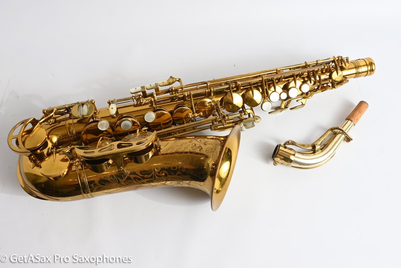King Super 20 Alto Full Pearls Series II 1951 Original Lacquer Great Deal 318439