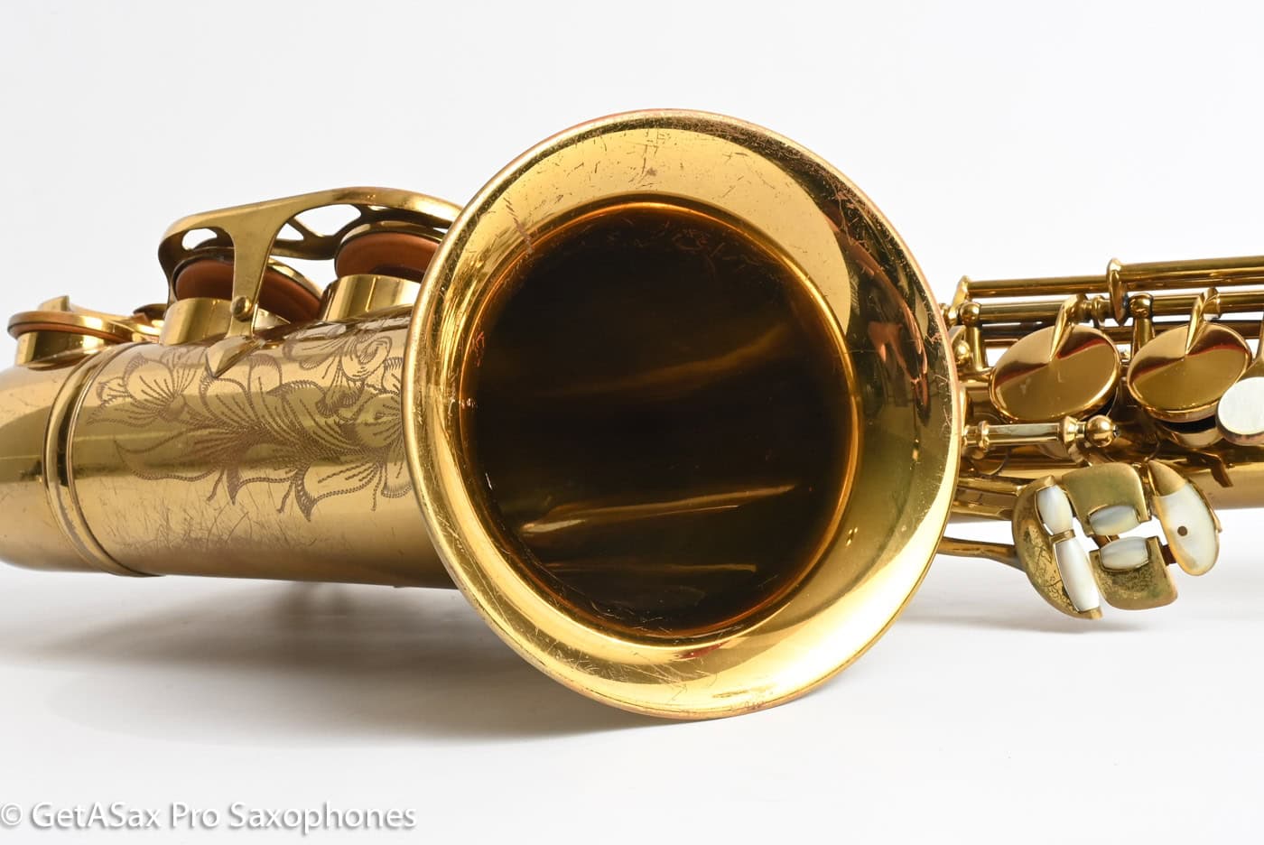 King Super 20 Alto Full Pearls Series II 1951 Original Lacquer Great Deal 318439