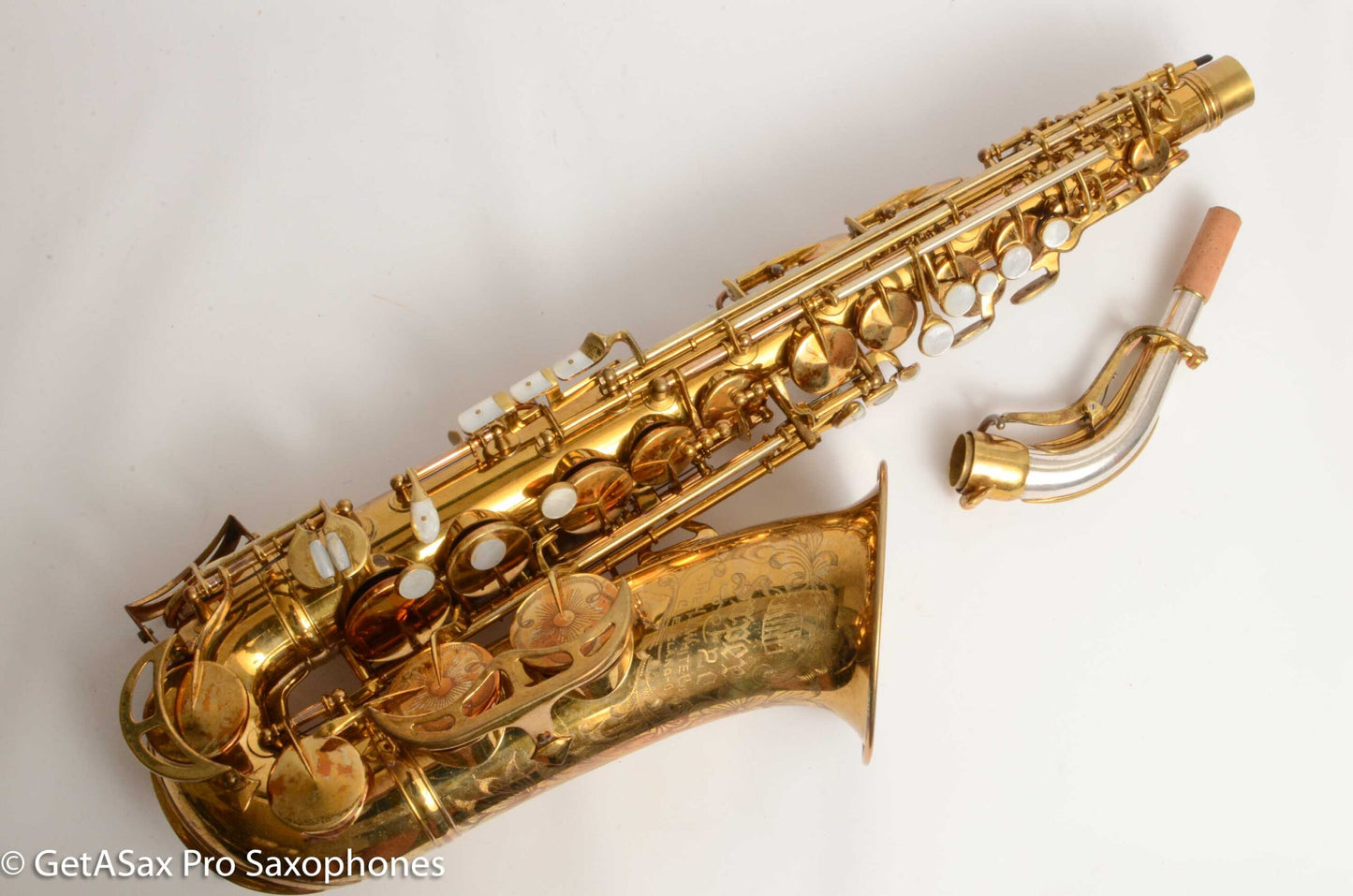 King Super 20 Alto 1953 Full Pearls Original Lacquer Recent Overhaul! 323895