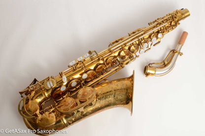 King Super 20 Alto 1953 Full Pearls Original Lacquer Recent Overhaul! 323895
