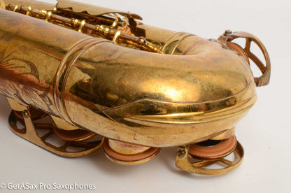 King Super 20 Alto 1953 Full Pearls Original Lacquer Recent Overhaul! 323895