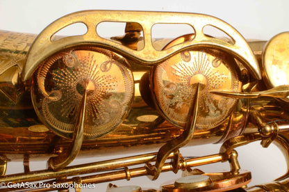 King Super 20 Alto 1953 Full Pearls Original Lacquer Recent Overhaul! 323895