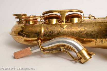 King Super 20 Alto 1953 Full Pearls Original Lacquer Recent Overhaul! 323895