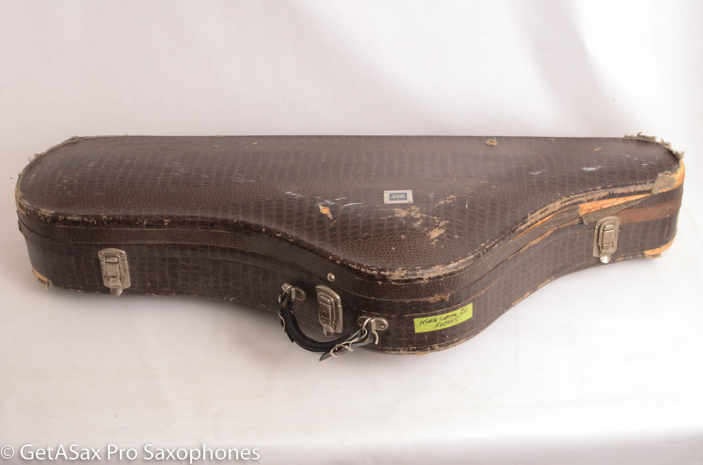 King Super 20 Baritone Saxophone Good condition Old Pads Great Deal! 502055