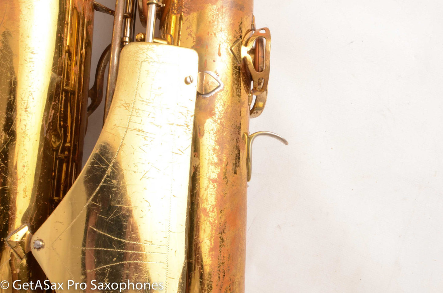 King Super 20 Baritone Saxophone Good condition Old Pads Great Deal! 502055