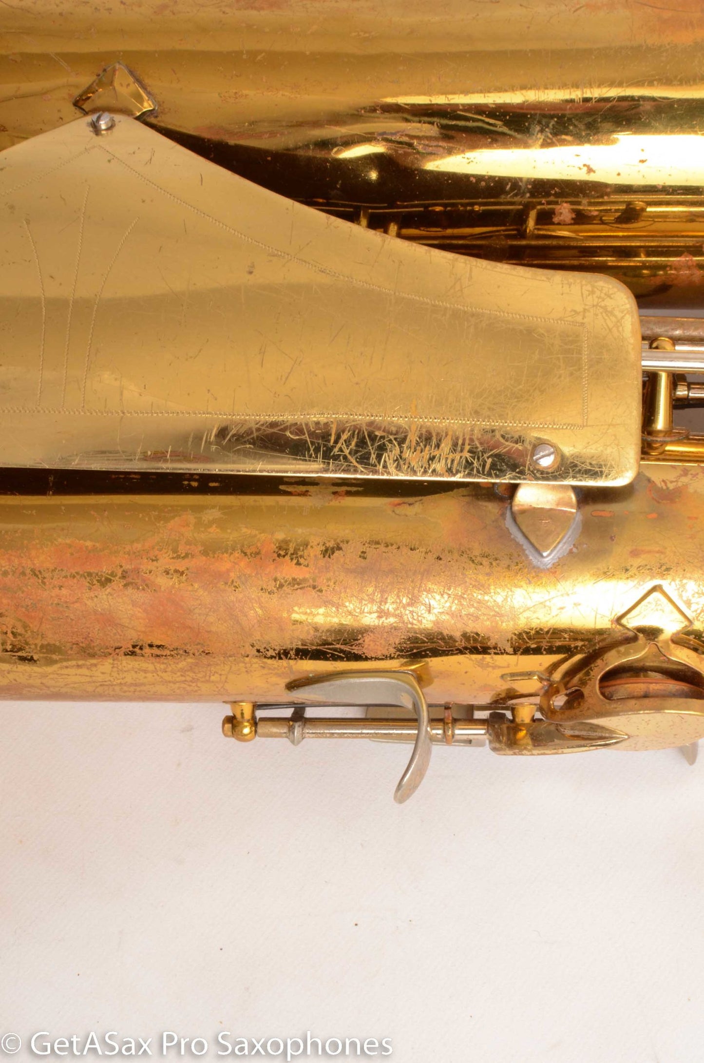 King Super 20 Baritone Saxophone Good condition Old Pads Great Deal! 502055