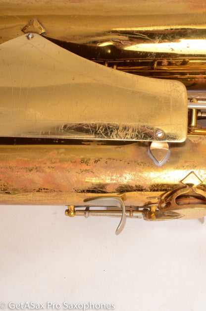 King Super 20 Baritone Saxophone Good condition Old Pads Great Deal! 502055