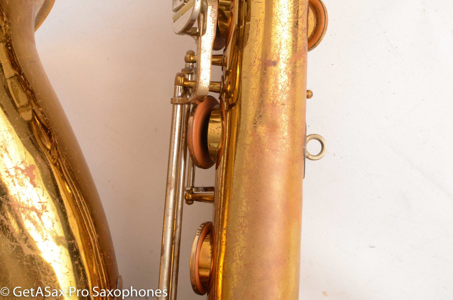 King Super 20 Baritone Saxophone Good condition Old Pads Great Deal! 502055