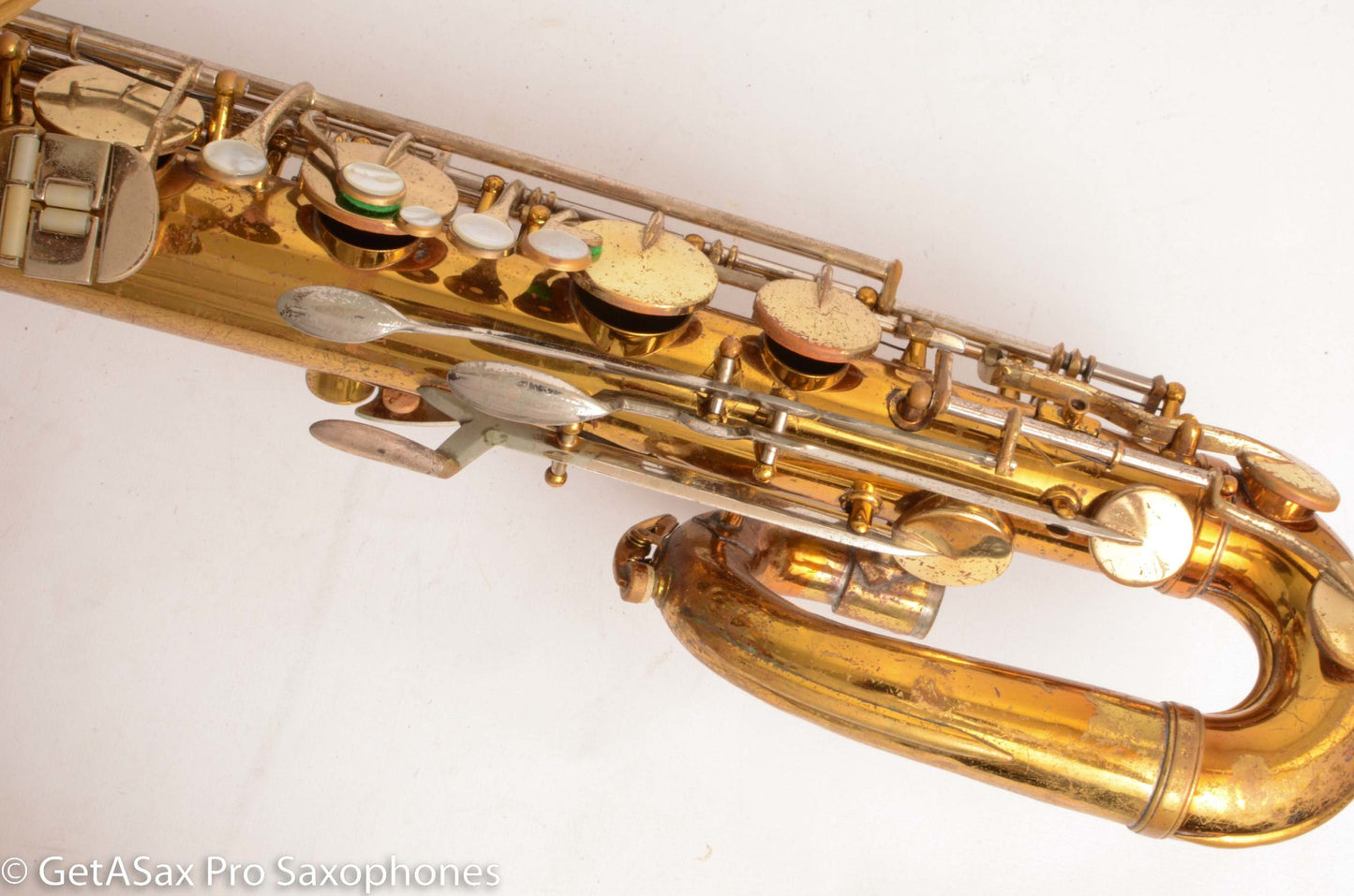 King Super 20 Baritone Saxophone Good condition Old Pads Great Deal! 502055