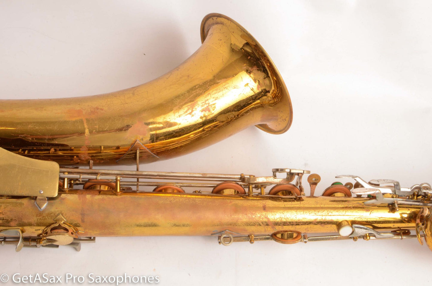 King Super 20 Baritone Saxophone Good condition Old Pads Great Deal! 502055
