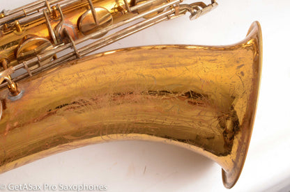 King Super 20 Baritone Saxophone Good condition Old Pads Great Deal! 502055