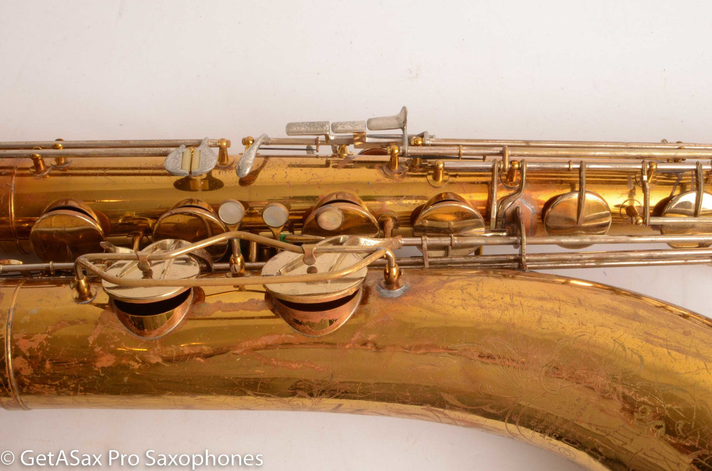 King Super 20 Baritone Saxophone Good condition Old Pads Great Deal! 502055