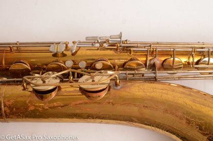 King Super 20 Baritone Saxophone Good condition Old Pads Great Deal! 502055