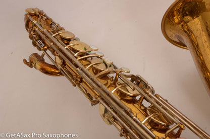 King Super 20 Baritone Saxophone Good condition Old Pads Great Deal! 502055