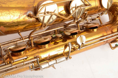 King Super 20 Baritone Saxophone Good condition Old Pads Great Deal! 502055