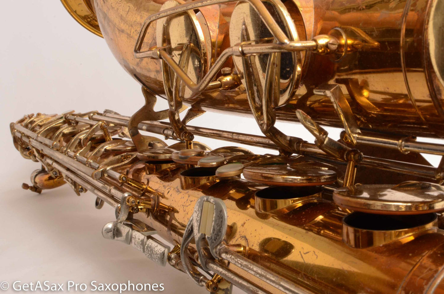 King Super 20 Baritone Saxophone Good condition Old Pads Great Deal! 502055