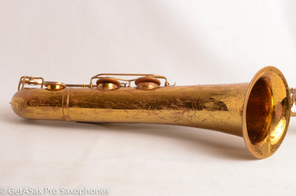 King Super 20 Baritone Saxophone Good condition Old Pads Great Deal! 502055