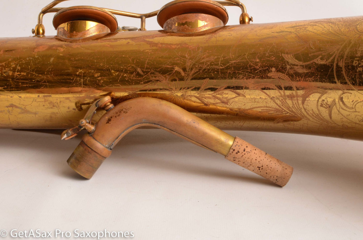 King Super 20 Baritone Saxophone Good condition Old Pads Great Deal! 502055