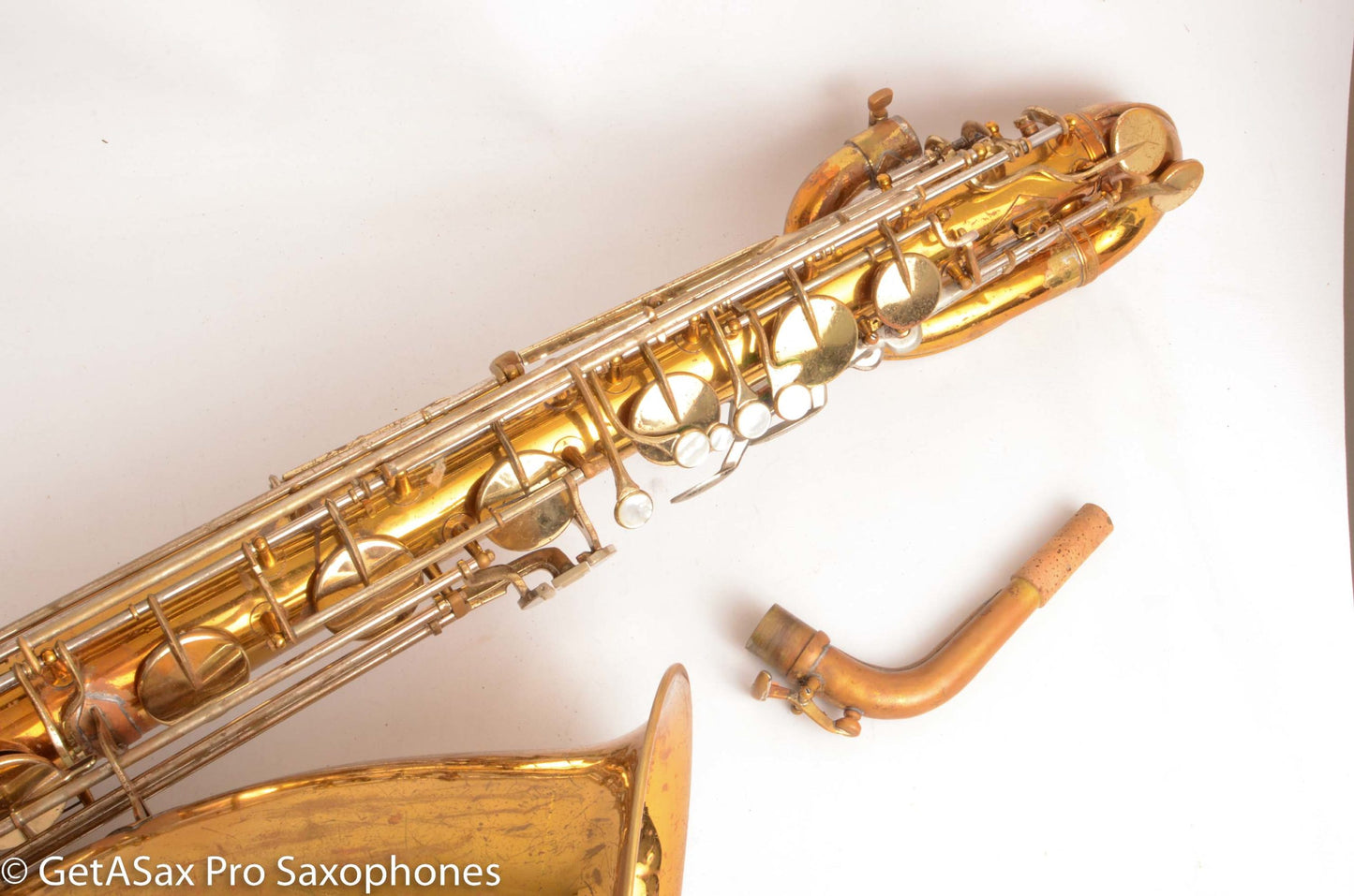 King Super 20 Baritone Saxophone Good condition Old Pads Great Deal! 502055