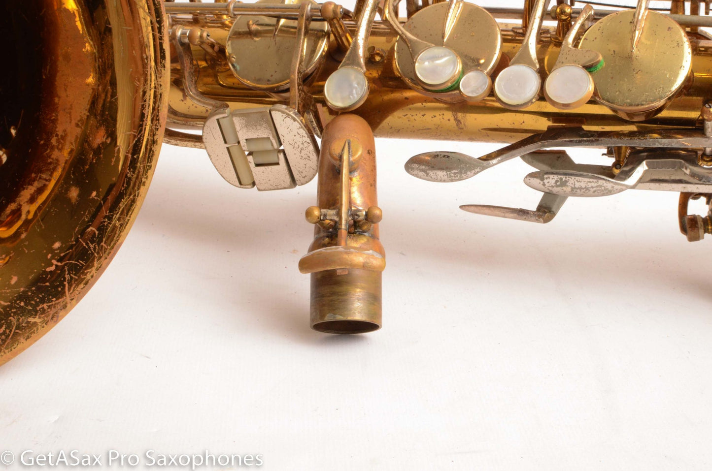 King Super 20 Baritone Saxophone Good condition Old Pads Great Deal! 502055