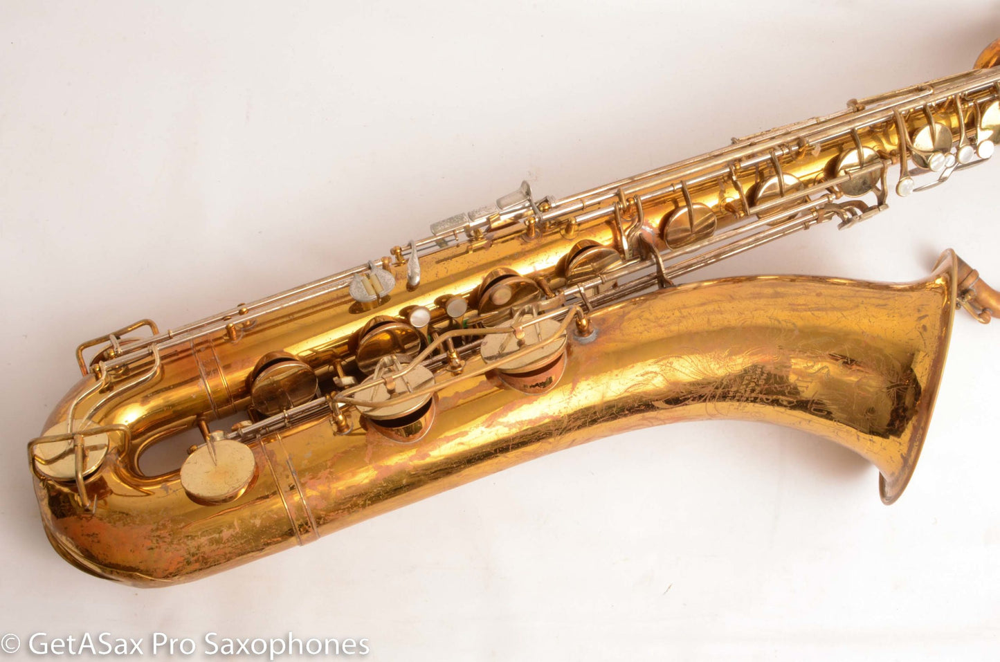 King Super 20 Baritone Saxophone Good condition Old Pads Great Deal! 502055