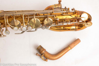 King Super 20 Baritone Saxophone Good condition Old Pads Great Deal! 502055