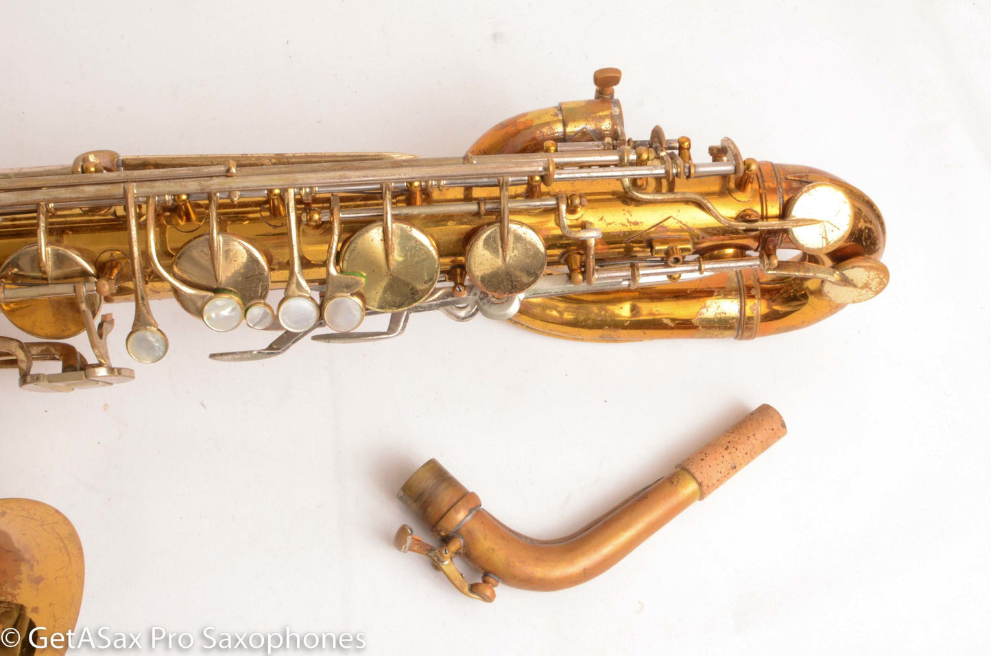 King Super 20 Baritone Saxophone Good condition Old Pads Great Deal! 502055
