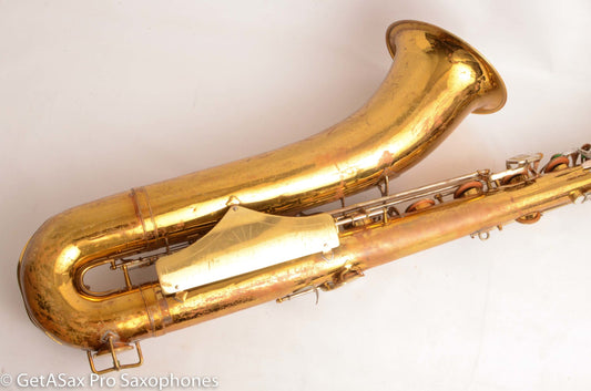 King Super 20 Baritone Saxophone Good condition Old Pads Great Deal! 502055