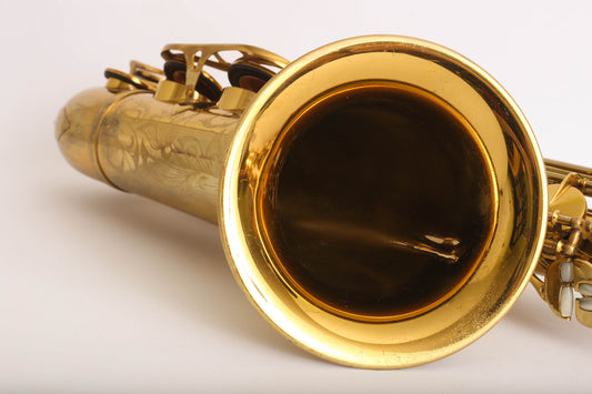 King Super 20 Series II Tenor Saxophone Good Pads Black Roo Full Pearls 339845