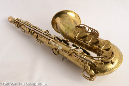 King Super 20 Tenor Original Lacquer Full Pearls Fresh Overhaul!
