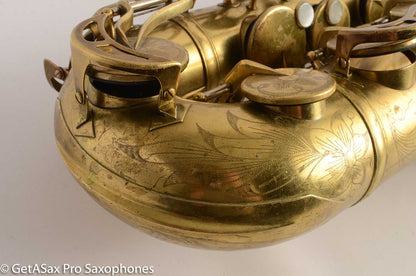 King Super 20 Tenor Original Lacquer Full Pearls Fresh Overhaul!