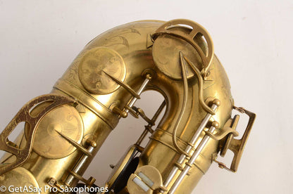 King Super 20 Tenor Original Lacquer Full Pearls Fresh Overhaul!