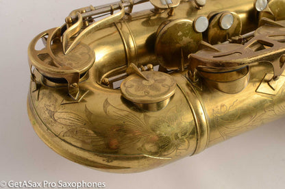 King Super 20 Tenor Original Lacquer Full Pearls Fresh Overhaul!