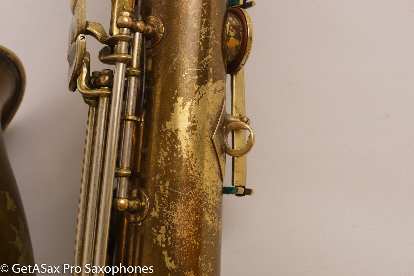 King Super 20 Tenor 1948 Original Lacquer Full Pearls Good Pads 298084