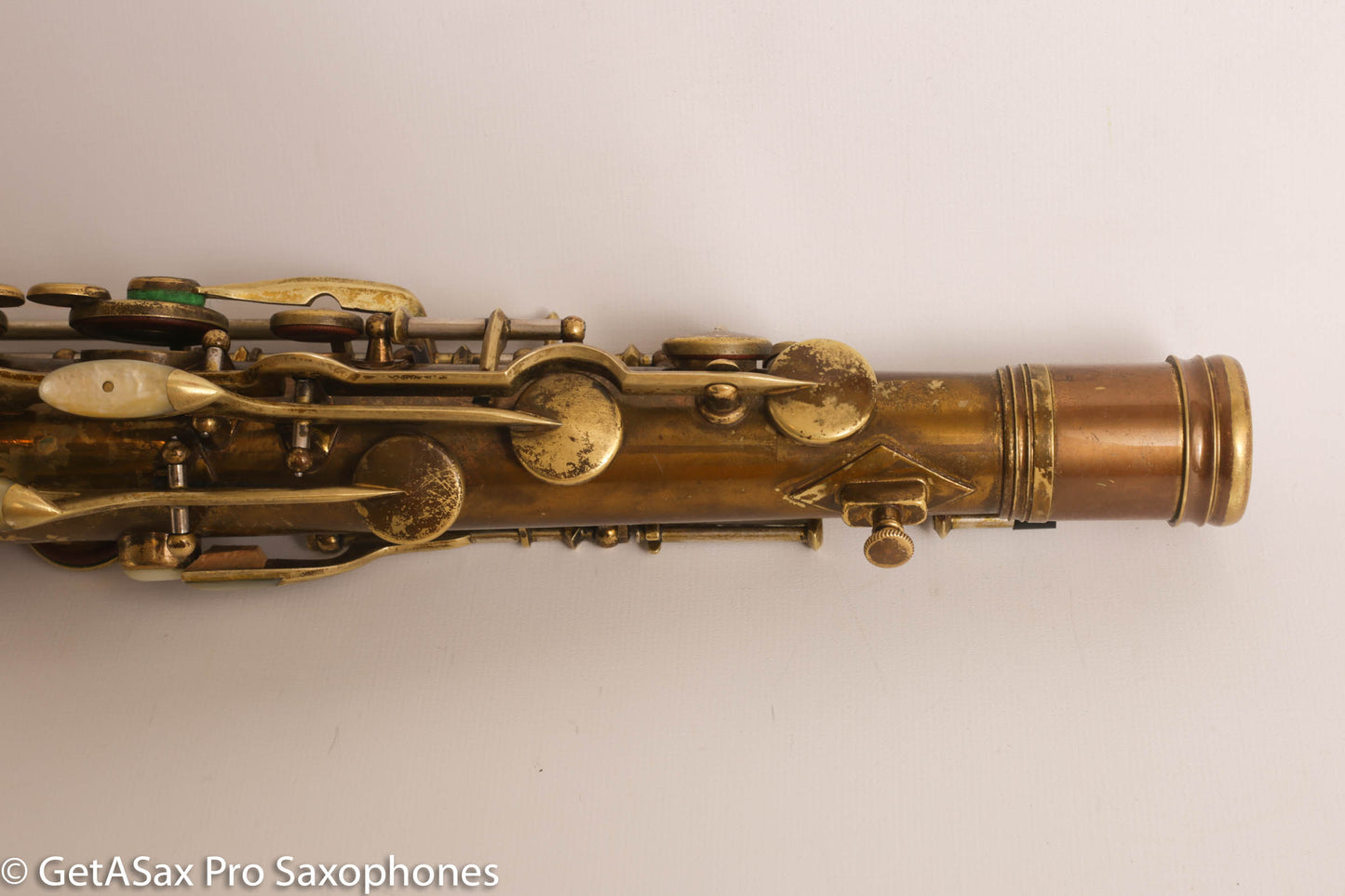 King Super 20 Tenor 1948 Original Lacquer Full Pearls Good Pads 298084