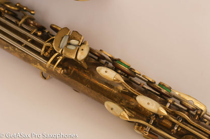 King Super 20 Tenor 1948 Original Lacquer Full Pearls Good Pads 298084